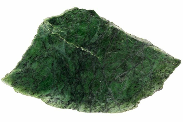 Polished Canadian Jade (Nephrite) Slab - British Colombia #117643